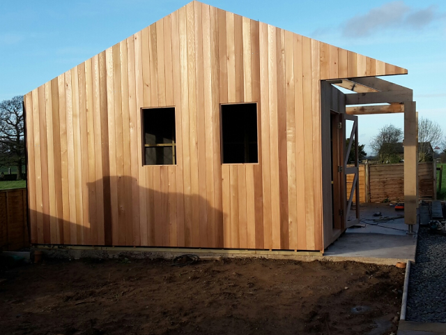Shed with carport Shed with carport
